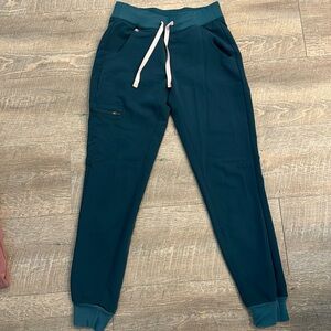 women's Caribbean Blue Zamora - Jogger Scrub Pants - XXS / Caribbean Blue